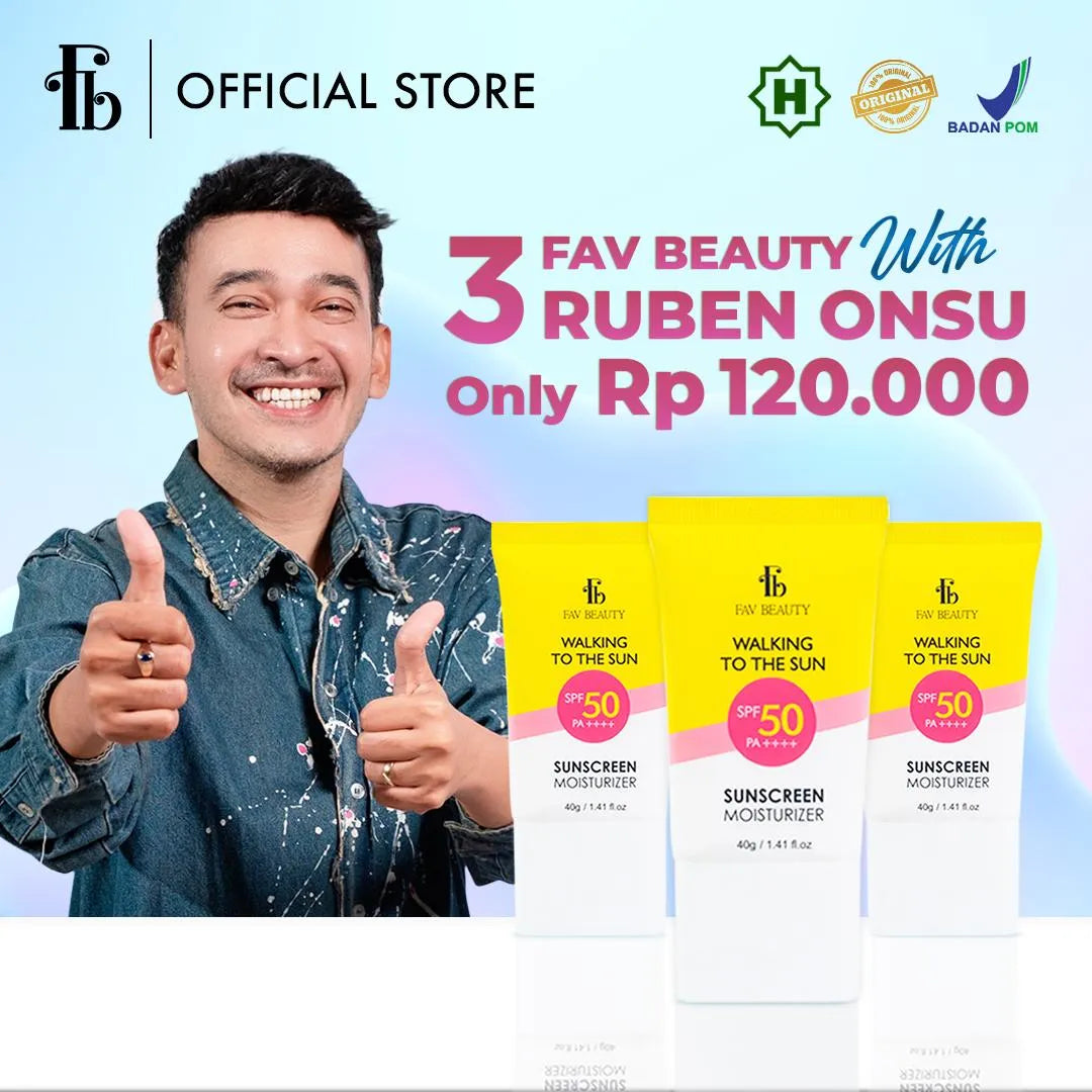 [Exclusive Ruben Onsu 3] FAV Beauty Combo Protection