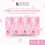 [1 PCS] FAV BEAUTY Bright to Go Travel Kit
