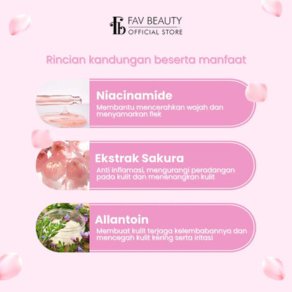 [1 PCS] FAV BEAUTY Bright to Go Travel Kit