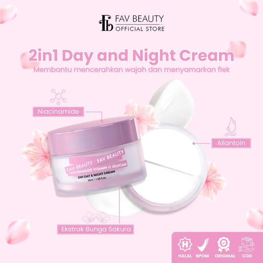 FAV BEAUTY 2in1 Brightening Day and Night Cream