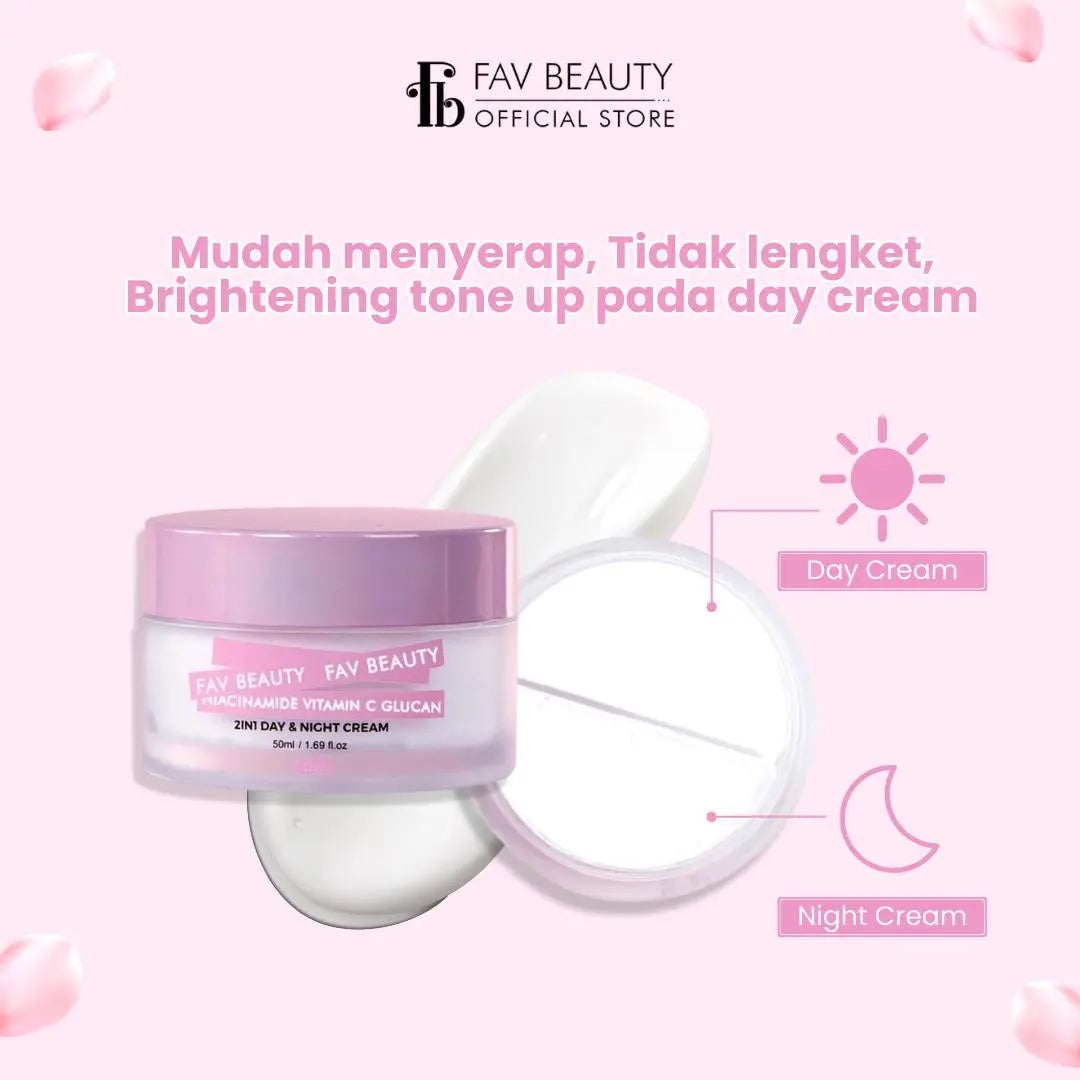 FAV BEAUTY 2in1 Brightening Day and Night Cream