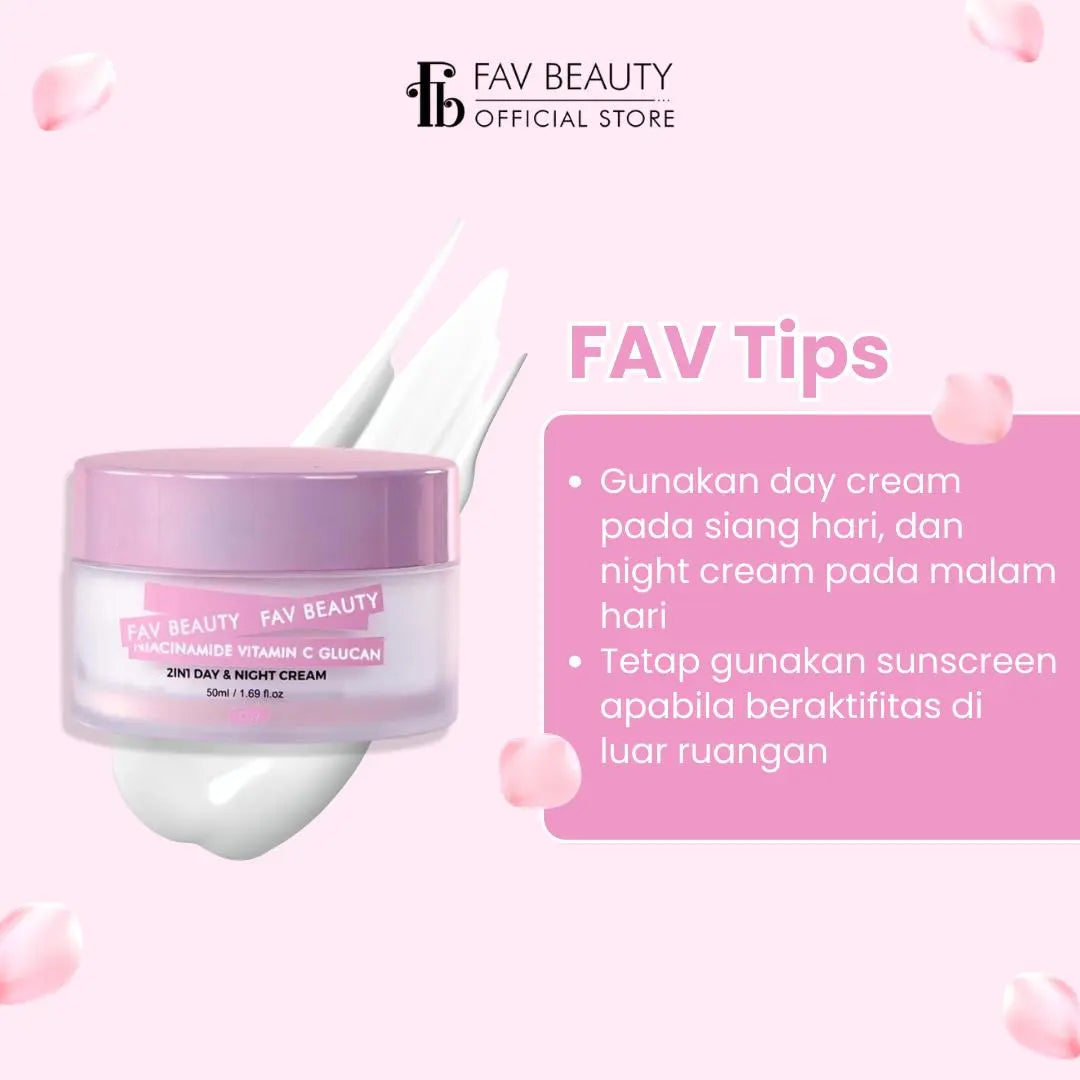 FAV BEAUTY 2in1 Brightening Day and Night Cream