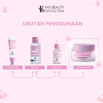 FAV BEAUTY 2in1 Brightening Day and Night Cream