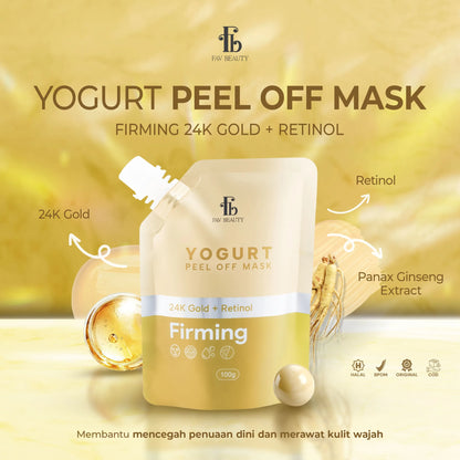[Get Free Gift] FAV Beauty Bundling All Variant Yogurt Peel Off Mask | Brightening Acne Care Skin Barrier Firming