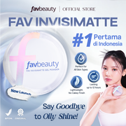 Fav Beauty Invisimatte Gel Powder Oil Control | Transparent Setting Balm Make Up