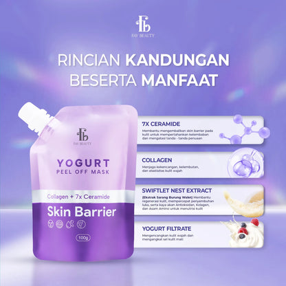 FAV Beauty Yogurt Skin Barrier Peel Off Mask