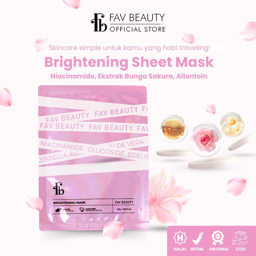 FAV BEAUTY Brightening Face Mask