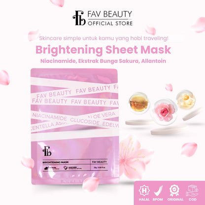 FAV BEAUTY Brightening Face Mask