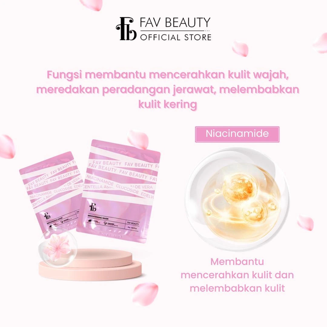 FAV BEAUTY Brightening Face Mask