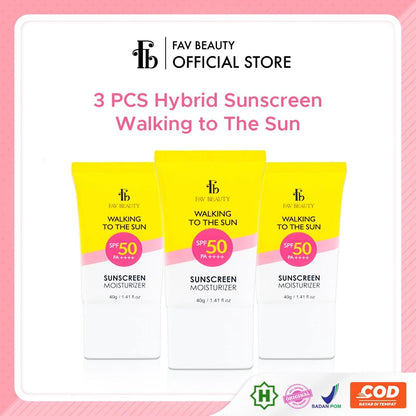 [Get Free Gift] [BUNDLING] FAV BEAUTY Sunscreen Hybrid SPF 50 PA++++