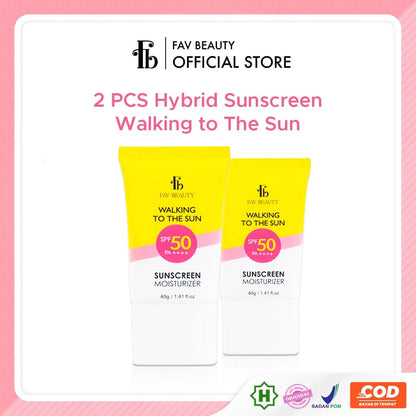 [Get Free Gift] [BUNDLING] FAV BEAUTY Sunscreen Hybrid SPF 50 PA++++