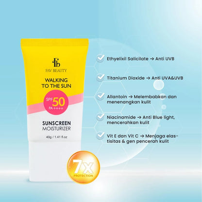 [Get Free Gift] [BUNDLING] FAV BEAUTY Sunscreen Hybrid SPF 50 PA++++