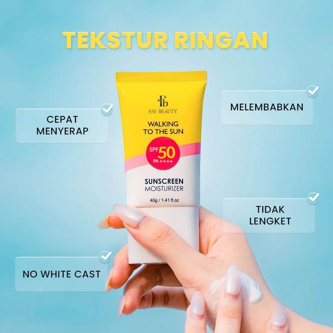 [Get Free Gift] [BUNDLING] FAV BEAUTY Sunscreen Hybrid SPF 50 PA++++